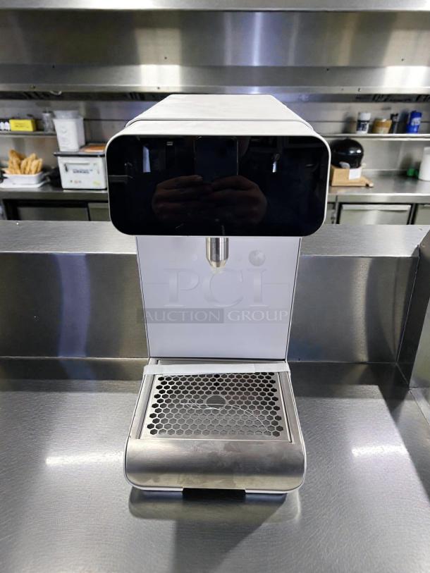 Marco MilkPal Automatic Milk Dispenser, tested, working, sleek design, stainless steel finish, ideal for efficient milk dispensing.