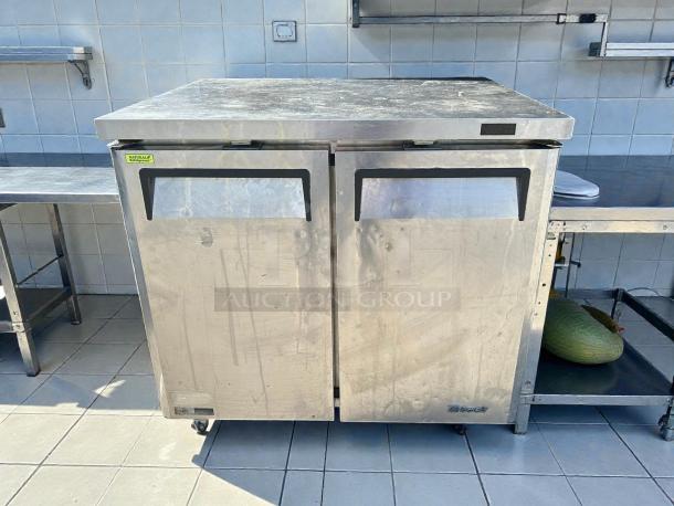 Turbo Air MUF-36-N M3 Series 36" undercounter freezer in excellent condition, stainless steel, tested and working.
