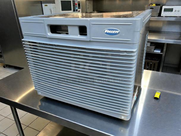 Follett HCC1410AJS Horizon Elite 29" air-cooled ice machine; tested, working; remote ice delivery, 1466 lb. capacity.