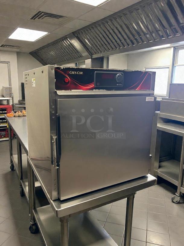 Cres Cor H137SUA5D insulated undercounter stainless steel hot cabinet, tested and working, in excellent condition.
