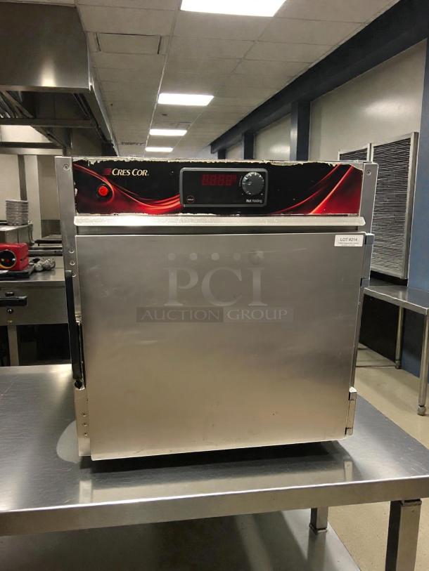 Cres Cor H137SUA5D stainless steel hot cabinet, insulated undercounter model, tested and working, excellent condition.