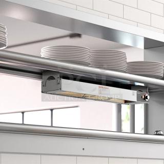 Brand new ServIt 30" strip warmer, model 423sw30incpa, 650W, with adjustable control, cords, ideal for efficient heating.