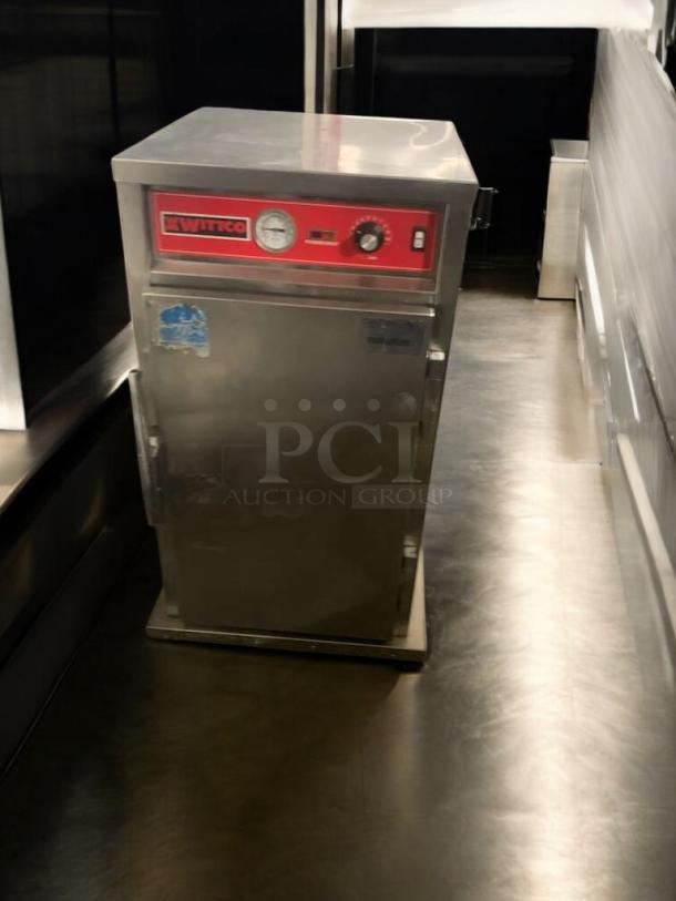 Premium WITCO commercial holding cabinet, electric food warmer, 120V, stainless steel, fully tested and working, with control panel.