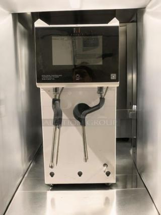 Elite condition Naixer NDF-XCZQ2W commercial steam machine, 240V, fully tested, touchscreen, dual steam wands.