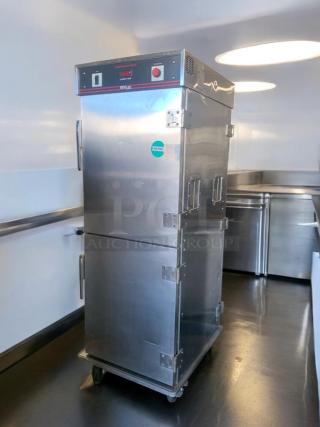 Bevles CA70-CV32SHW heated holding cabinet, stainless steel, 120V, prime condition, fully tested, Bevles branding.