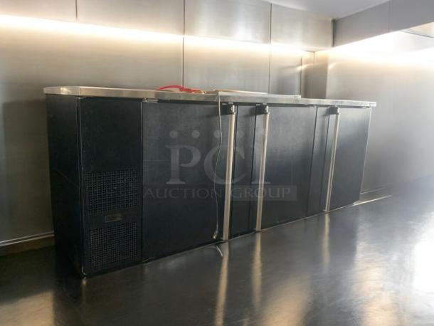 Micro Matic MBB94E commercial beer dispenser with 8-tap brass tower, in outstanding condition, 115V, fully tested.