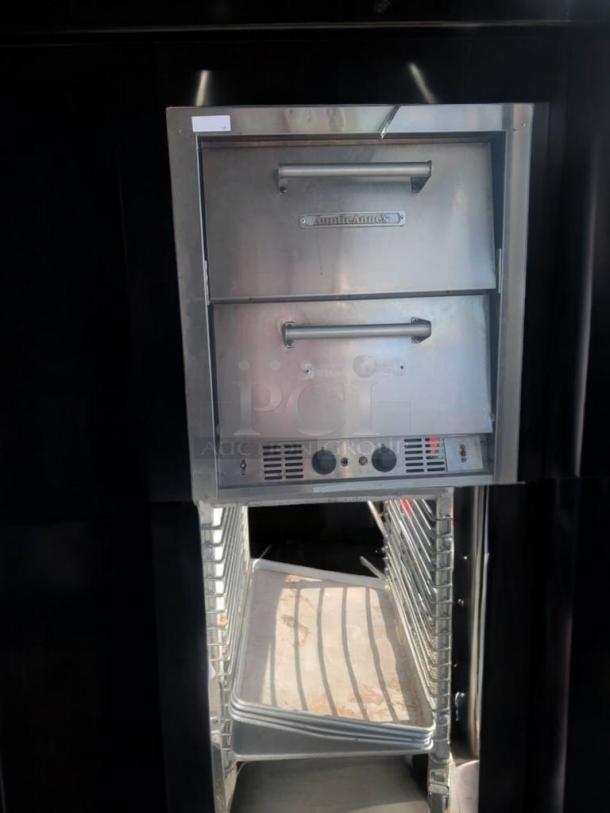 Auntie Anne's double deck electric oven in prime condition, fully tested and working, with visible brand marking.