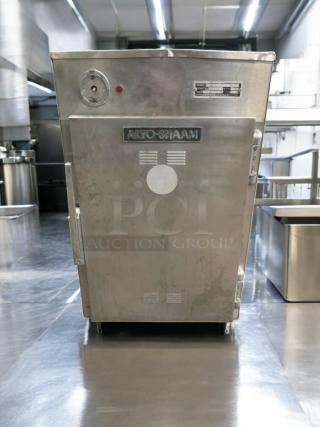 Alto-Shaam 100-S low-temp holding cabinet, great condition, 120V, stainless steel, fully tested, with visible brand labeling.