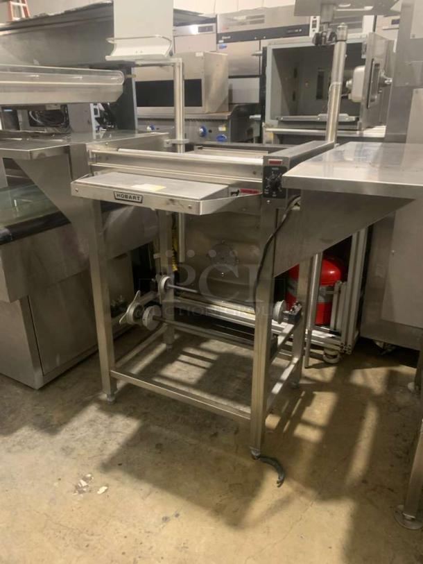 Hobart HWS-4C commercial hot food holding system in great condition, 120V, fully tested, visible Hobart label, stainless steel.