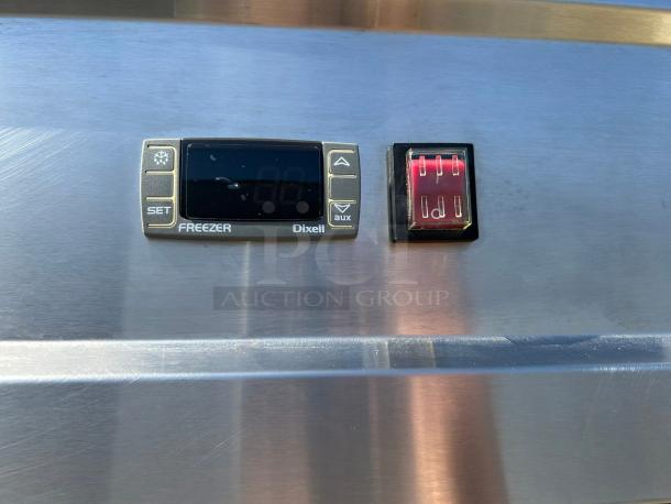 Kintera KBM3R 3-door fridge control panel with Dixell display and switch, in great condition.