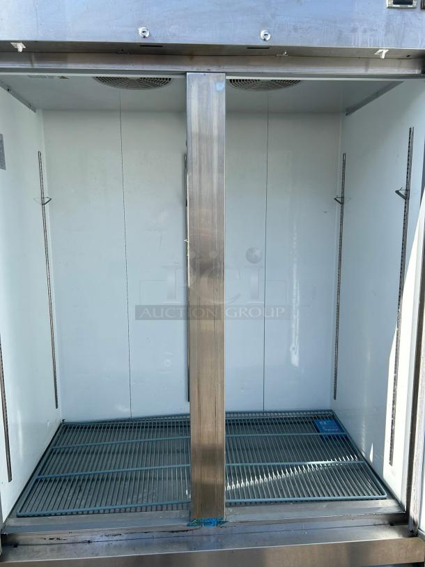 Cooler Depot XB54F-HC commercial double door freezer, 54 in., NSF certified, tested working, excellent condition.