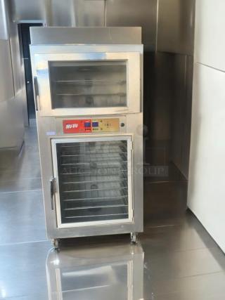 Great Find! – Nu-Vu SUB-123P – Double Deck Electric Oven Proofer Combo – 208V / 3 Phase – Fully Tested & Working! - Item #1223635