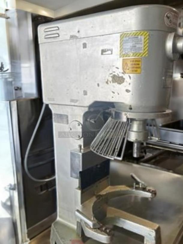 Precision Mixers HD-60 60 Qt Planetary Mixer, 220V 3Ph, excellent condition, Albany, NY, fully tested, visible safety and warning labels.