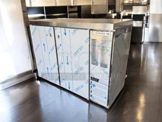 Pristine Condition – Beverage-Air Underbar Refrigerator – 3-Door Stainless Steel – 120V – Brand New & Fully Operational! - Item #1223709