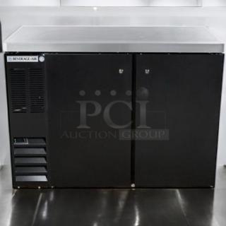 Brand New – Beverage-Air BB48HC-1-B-27-ALT – 2-Door Back Bar Refrigerator – 120V – In Original Box! - Item #1223702