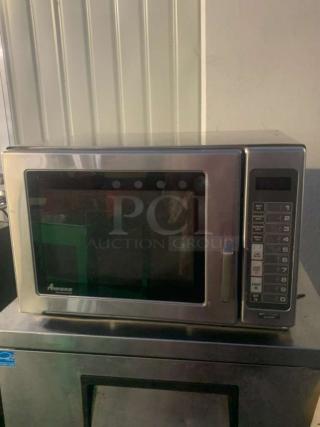 Prime Condition – Amana RFS12MPA – Commercial Microwave Oven – 120V – Fully Tested & Working! - Item #1223683