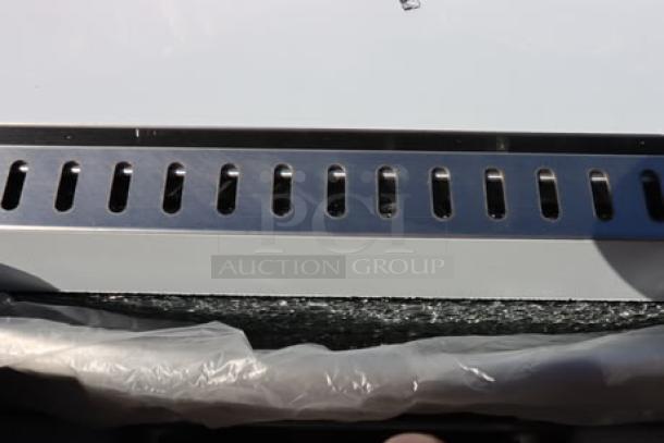 Brand new Galaxy COE3Q convection oven, scratch-n-dent, glass broken. Model COE3Q, 120V, 12A, 1.44kW. S/N: COE3QC24110042.