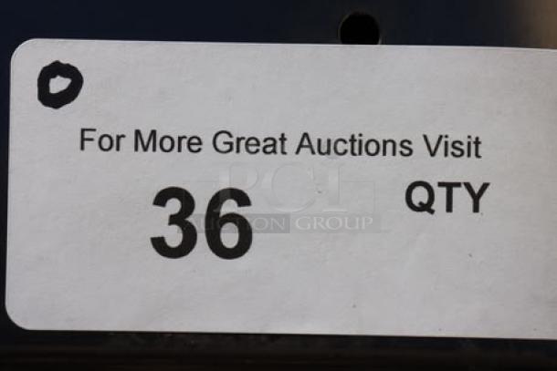 ProCut KG-22-W-XP electric meat grinder, 220V, 2 hp, dented left side, includes auger, knife, pusher, and plates.