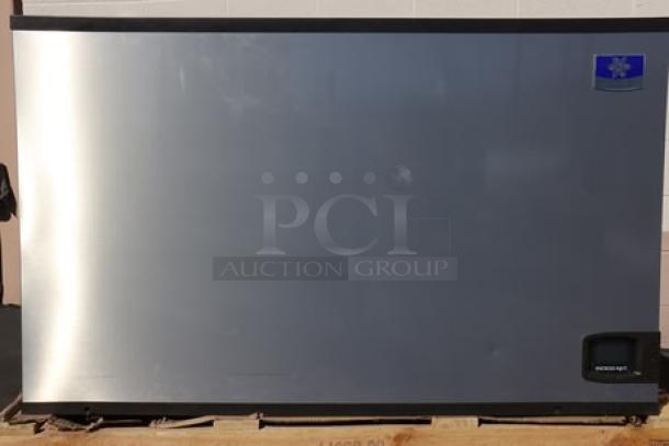 Brand new Manitowoc IDT1500A Indigo NXT ice machine, 48" air-cooled, capable of 1668 lb. Features scratch and dent imperfections.