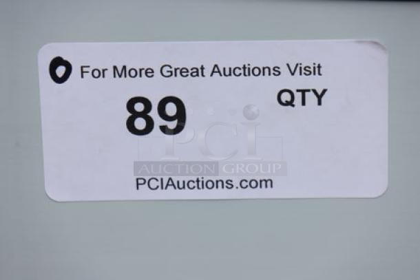 Sticker label reads: "For More Great Auctions Visit PCIAuctions.com, 89 QTY".