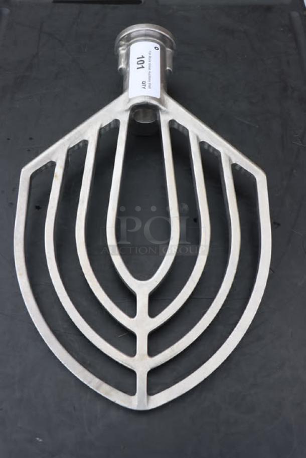 BRAND NEW Hobart BBEATER-HL80 Legacy aluminum flat beater for 80 qt bowls, out of original packaging, excellent condition.