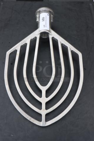 BRAND NEW Hobart BBEATER-HL80 Legacy aluminum flat beater for 80 qt bowls, out of original packaging, excellent condition.