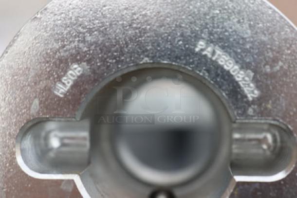 BRAND NEW Hobart BBEATER-HL80 Legacy aluminum flat beater for 80 Qt. bowls, features markings "HL80/6" and "PAT898622".