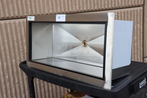 Regency 18" x 36" stainless steel drop-in ice bin, model 600diib1836, scratch-n-dent condition, brand new.