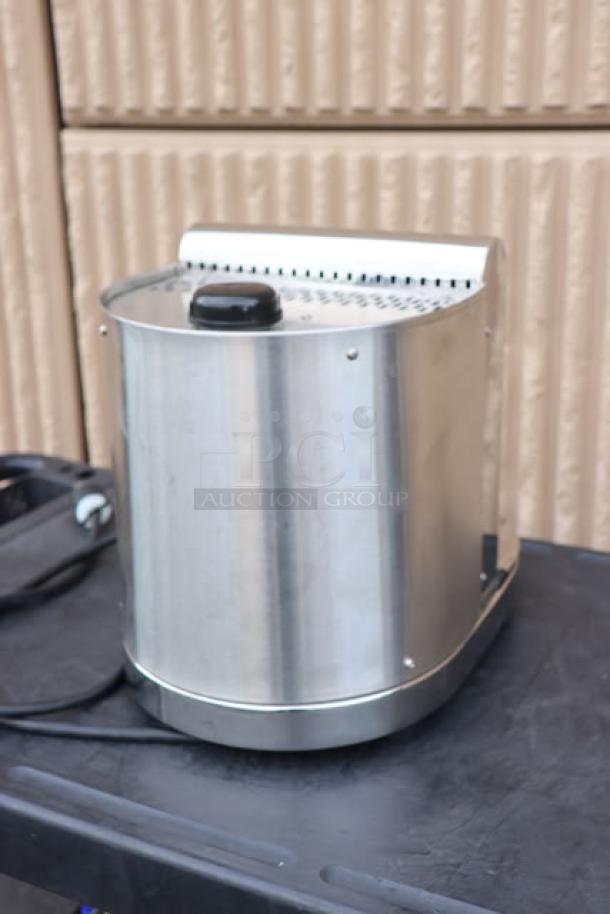 Brushed stainless steel Astra STS1300 Pro Standard Semi-Automatic Pourover Milk and Beverage Steamer, 110V, brand new condition.