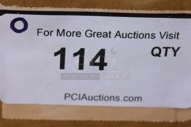 Brand new Regency 600GT25 50 lb. grease trap, 25 GPM, PDI Certified, with 3" non-threaded connections. Original packaging damaged.