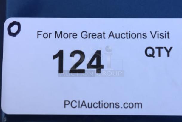 Auction item card with text: "For More Great Auctions Visit 124 QTY PCIAuctions.com."