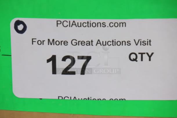 Avantco Chef Series CAG-24-MG countertop gas griddle, 24", 60,000 BTU, manual controls, damaged packaging, possible scratches.