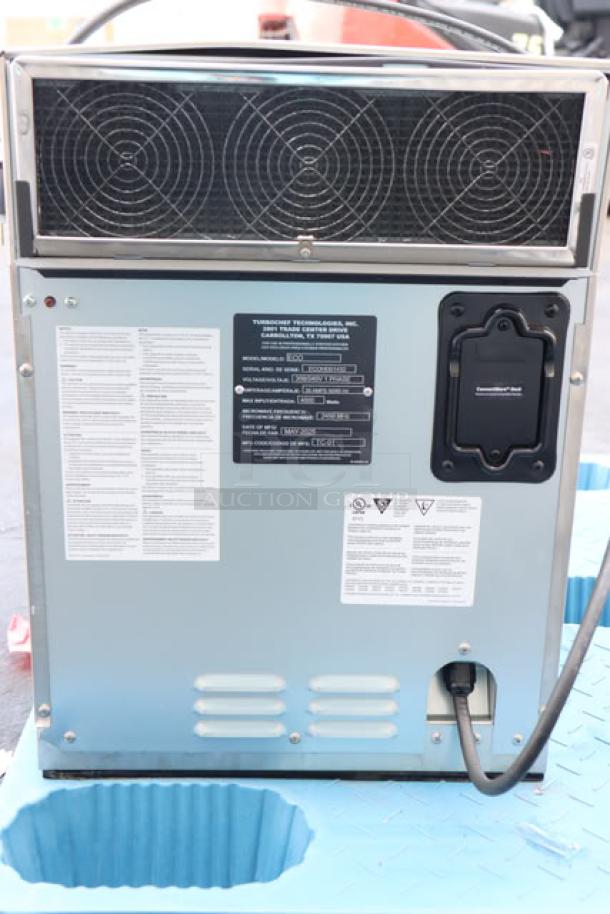 TurboChef Eco stainless steel countertop rapid cook ventless oven, new condition, one touch controls, model ECO, S/N: ECOHD01432.