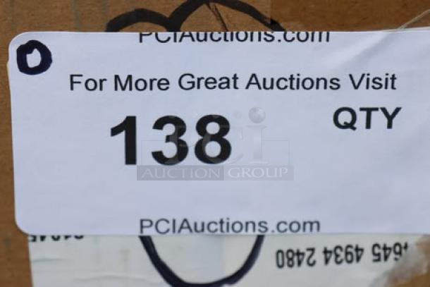 Regency one-compartment stainless steel mop sink, 24"x24"x12" bowl, new with potential scratches/dents due to damaged packaging.