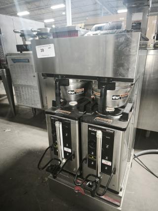 BUNN Soft Heat® Dual Coffee Brewer System TESTED AND WORKING BEFOR REMOVE - Item #1224118