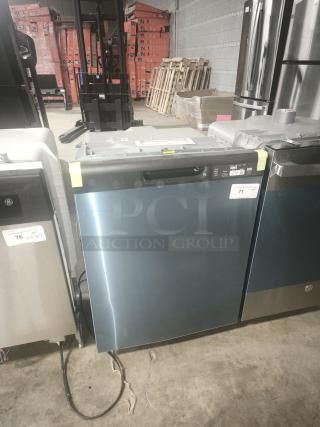NEW GE ENERGY STAR® Dishwasher, Model GDF535PSRSS, front controls, stainless steel, pristine condition, energy-efficient.