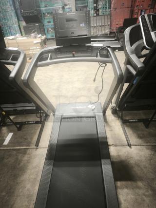 NordicTrack T Series 7 treadmill, model NTL10225, tested and working, in good condition. Features digital display console.