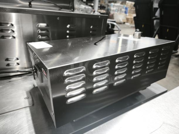 Carter-Hoffmann 27080-2294 KFCEVOBH240 heater, stainless steel, 150°F, excellent condition, visible control panel.