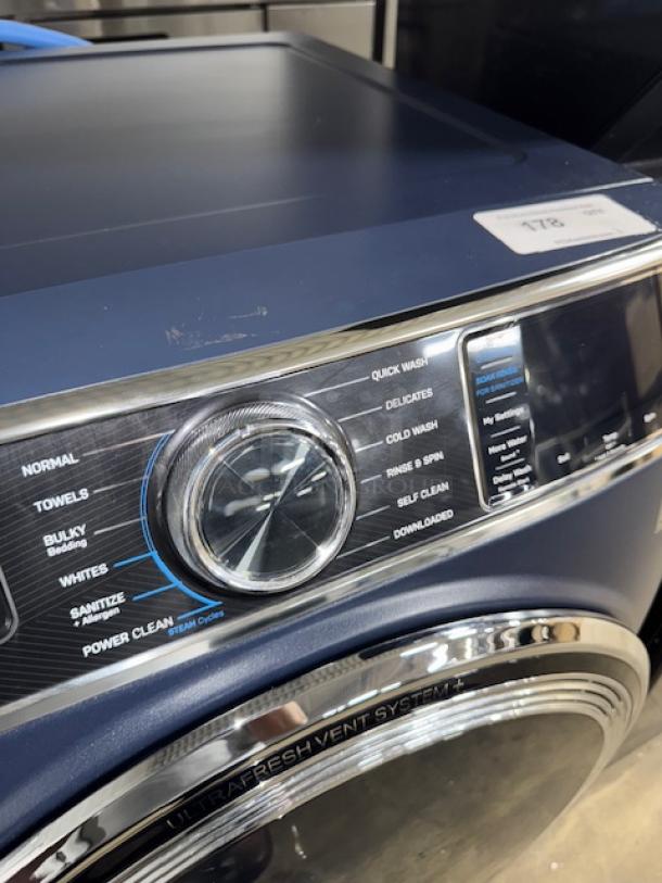 GE Profile 5.3 cu ft Smart Front‑Load Washer, model PFW870SPVRS, like new. Features Ultra Fresh Vent System+ and Odor Block.