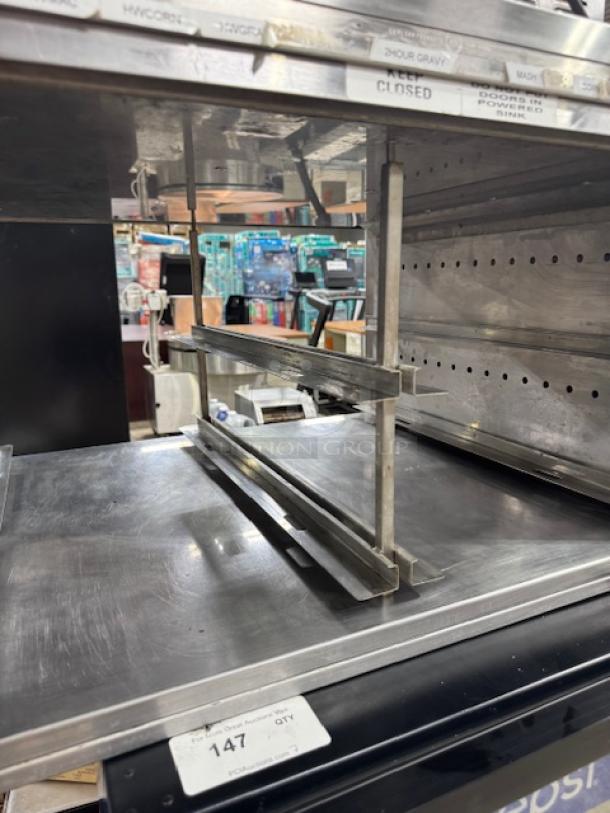 Carter-Hoffmann KFCEVOSH208 heater, stainless steel, used condition, 180°F capacity, model 27080-2294 visible.