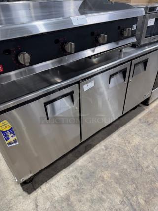 LIKE NEW!!!! Everest Refrigeration ETBF3 71 1/8