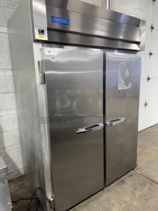 COMMERCIAL STORAGE FREEZER!!!!! McCall 2-door, solid-door reach-in freezer - Item #1224115