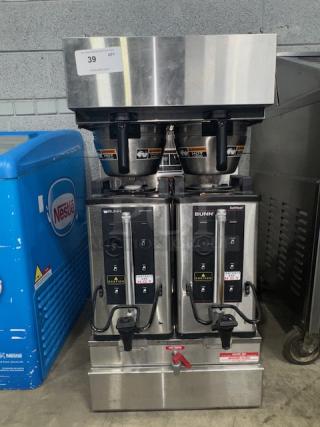 BUNN Soft Heat® Dual Coffee Brewer System TESTED AND WORKING BEFOR REMOVE - Item #1224118
