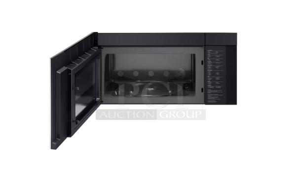 Brand new LG 2.0-cu ft over-the-range microwave, model MVEL2033F, features sensor cooking and PrintProof stainless steel finish.