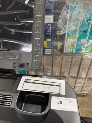 LIFESMART TM4500 Treadmill, Power Touch™, tested and working. Features digital display, speed control. Item tag: 88.