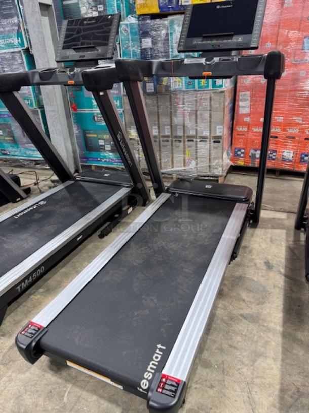 Lifesmart TM4500 PowerTouch™ Treadmill, featuring digital display, sturdy frame, excellent condition, model TM4500.