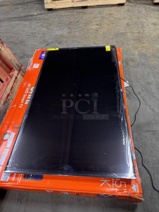 65" ONN ROKU 4K UHD Smart TV, tested and working, in excellent condition.