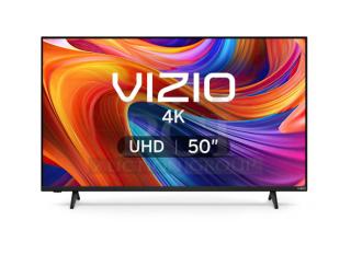 VIZIO V4K50C‑0809 50″ 4K UHD LED Smart TV, new condition, vibrant display, sleek design.