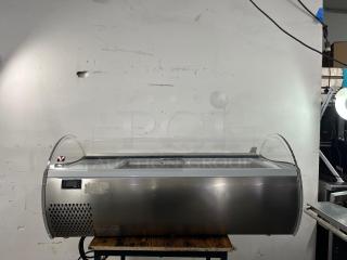 Tecfrigo Microgel 2 countertop ice cream display case. - Item #1224387