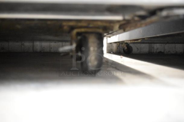 2020 Delfield 406P-STAR2 undercounter cooler, stainless steel, commercial casters shown. 115 volts, 1 phase.